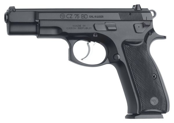 CZ 75BD 9MM BLK DCKR 10RD - Taurus Savings